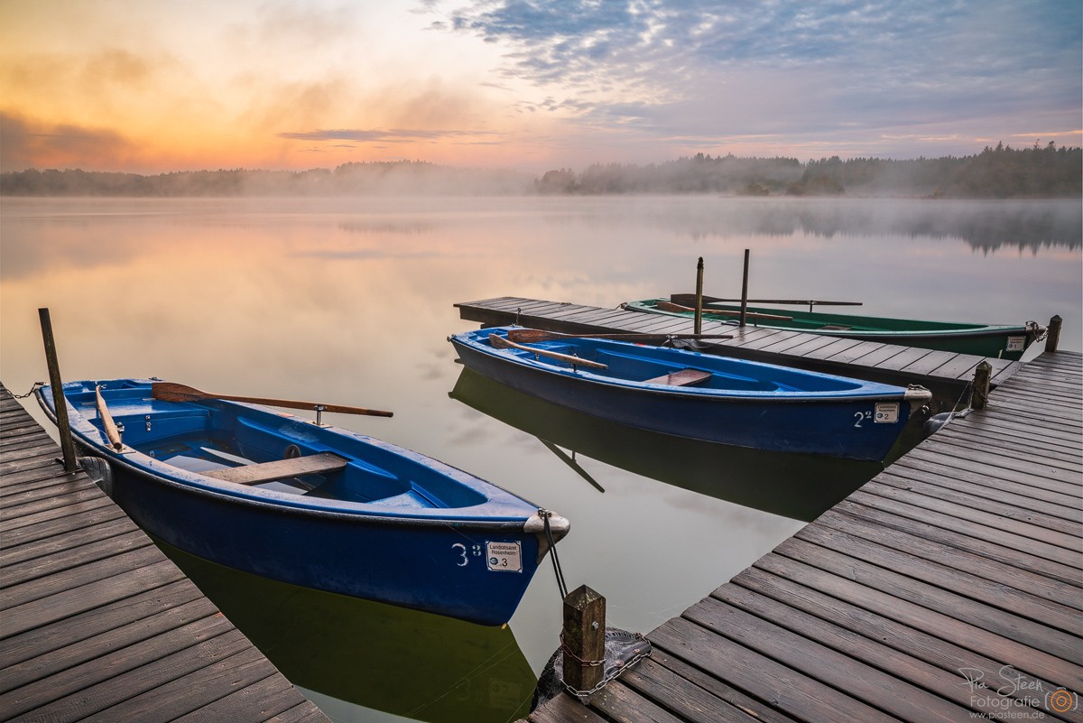 Boote Hartsee © Pia Steen